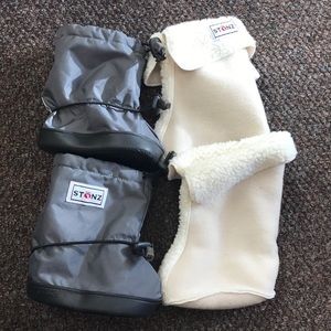 Stonz boots and liners, large